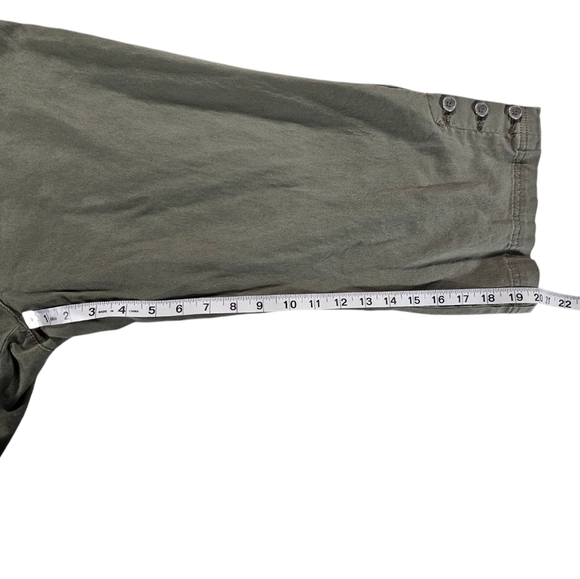 Karen Scott Olive Green Capri Pants Size 10 - Picture 5 of 6